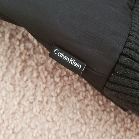 Calvin Klein Mens Large Black Water Resistant Wind Protection Jacket Coat - Picture 13 of 16